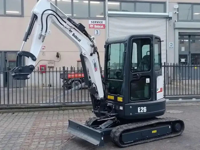 BOBCAT E26, 2,64 T, + 3 GODETS