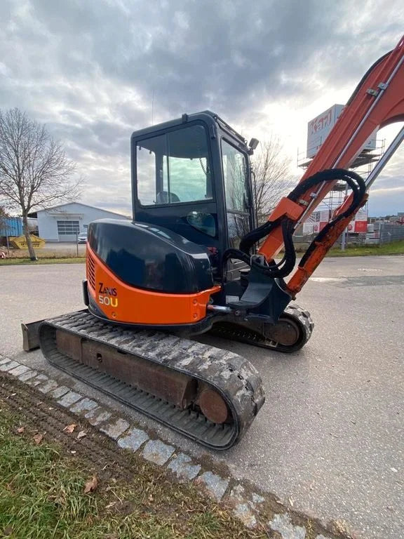 HITACHI ZX50, 4.5T + 3 GODETS