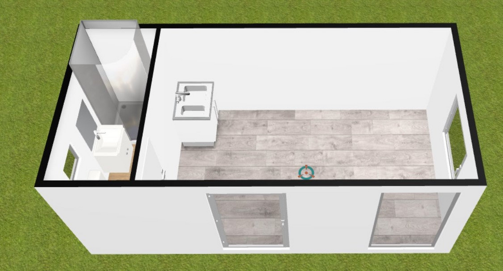 Module Container habitable de 17 m²