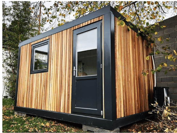 Module conteneur meublé de 3 x 4 m – Design moderne et flexible