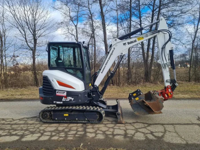 BOBCAT E34, 2019 + 3 GODETS