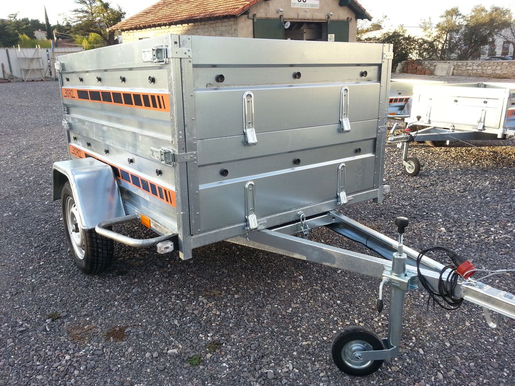 Remorque bagagère boro niewiadow BO717 neuve ptac 750 kg