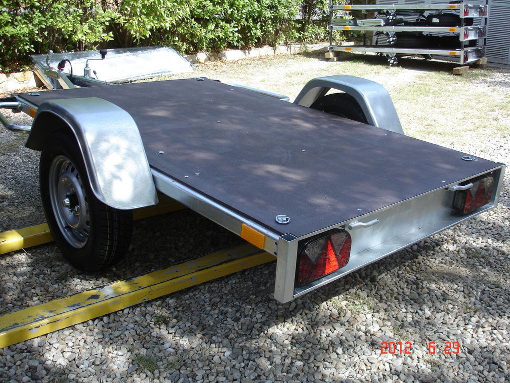 Remorque bagagère boro niewiadow BO717 neuve ptac 750 kg