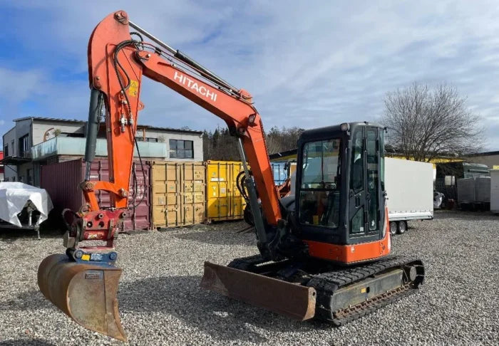 HITACHI ZX 52 U 3, 5,4T + 3 GODETS
