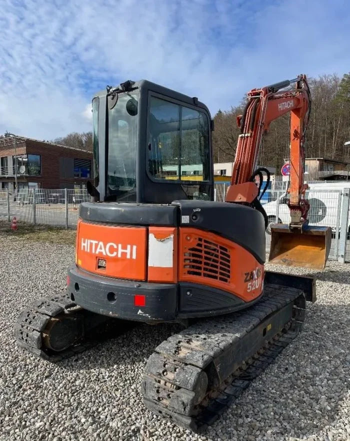 HITACHI ZX 52 U 3, 5,4T + 3 GODETS