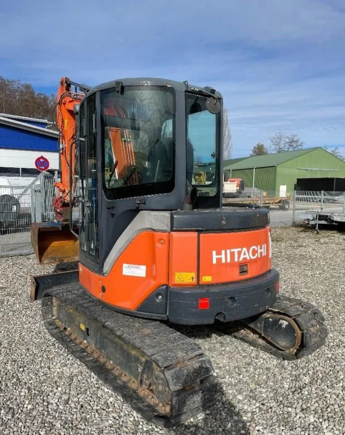 HITACHI ZX 52 U 3, 5,4T + 3 GODETS