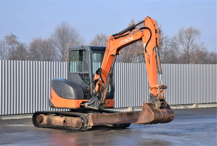 HITACHI ZX48U-3 CLR, 5T + 3 GODETS