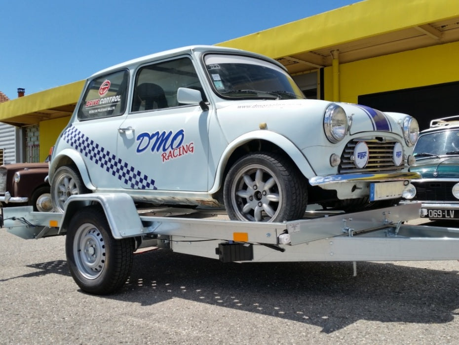 Remorque porte voiture boro mini smart ptac 750 kg