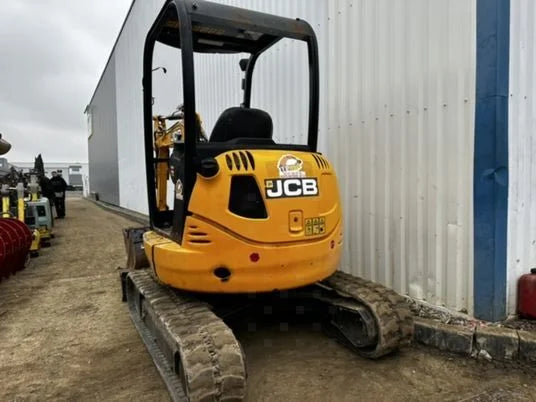 JCB 8025 ZTS CANOPY, 2,7T + 3 GODETS