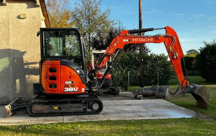 HITACHI ZX38U-6, + BRH + 3 GODETS