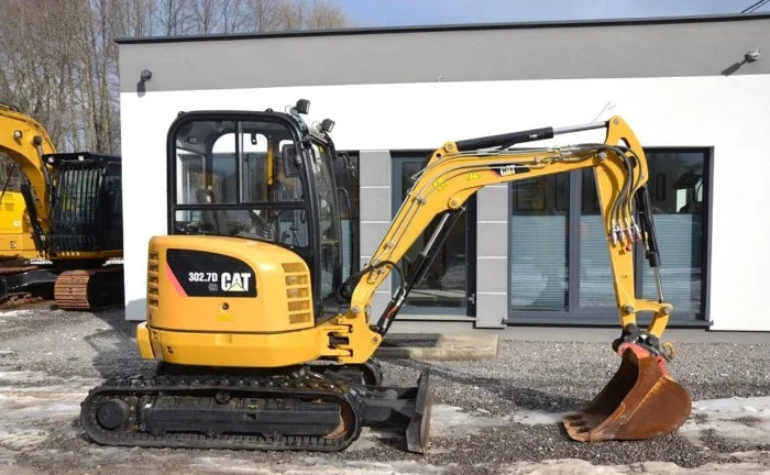 CATERPILLAR 302.7 DCR, 2,67T + 3 GODETS